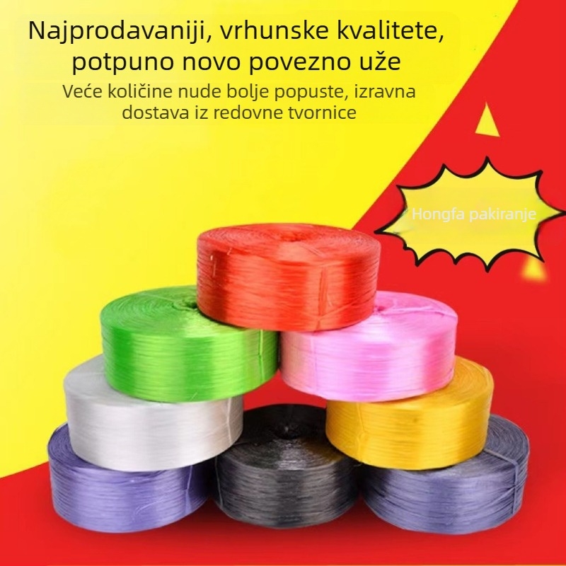 PP uže za vezanje, marka Real Packaging, nosivost 50 kg po paketu