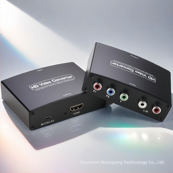 newkeng NK-P60 YPbPr na HDMI konverter, prekidač/rasporednik, 1080p, daljinsko buđenje, upravljanje napajanjem
