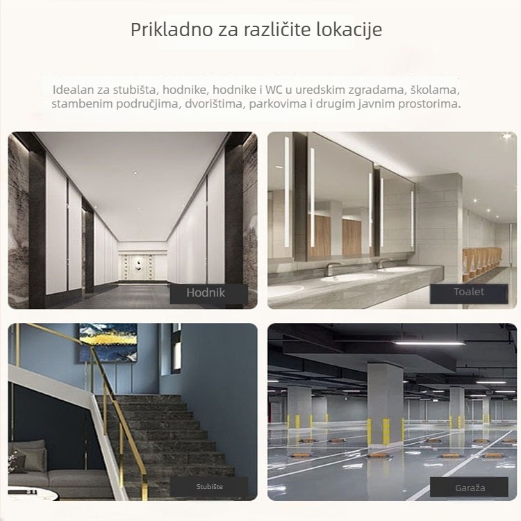 Infračern PIR senzor prekidač za niskonaponsko osvjetljenje (5-12V, 30 s odgode) – Downlight/Spotlight