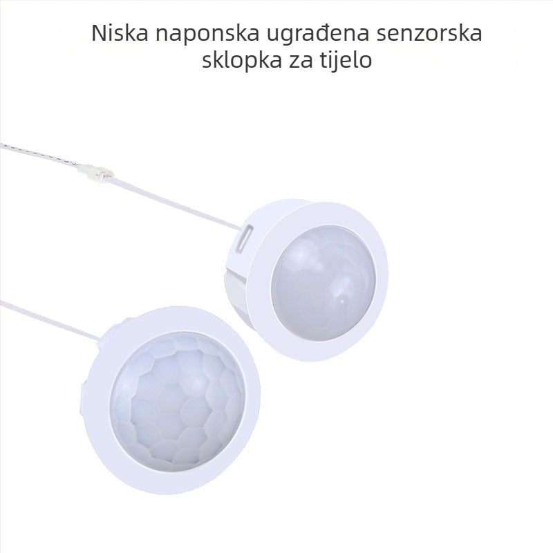 Infračern PIR senzor prekidač za niskonaponsko osvjetljenje (5-12V, 30 s odgode) – Downlight/Spotlight