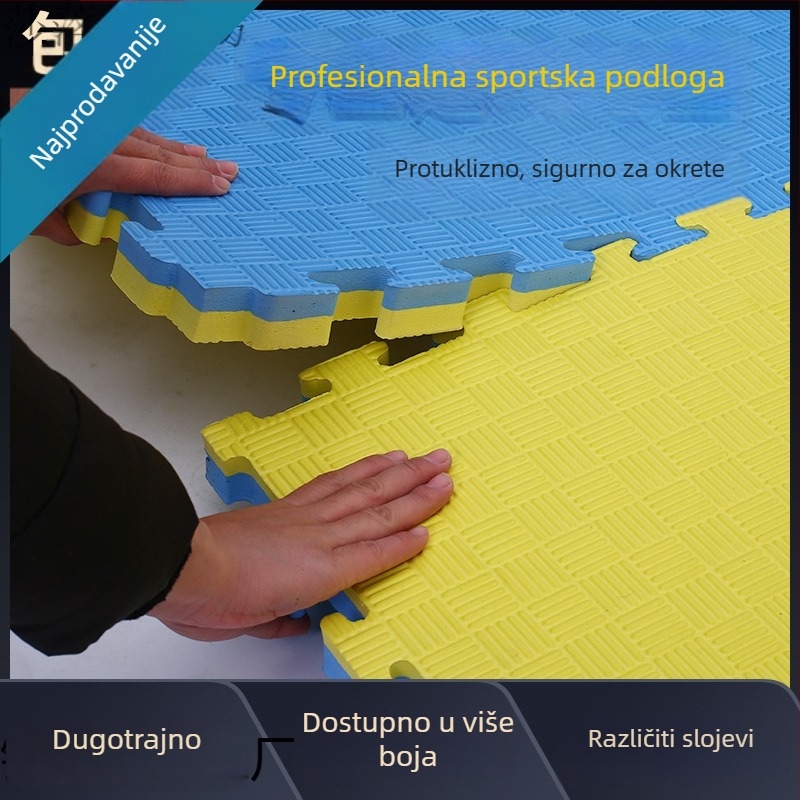 Pjena-puzzle podloga za djecu, podloga za borilačke sportove na pod, plesna podloga u vrtiću, Model 123, Moderan minimalistički stil