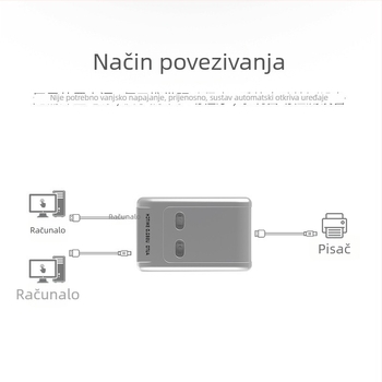 Maxtor MT-SW221/SW241 USB hub za pisače, 2 ili 4 porta, predstavljen 2014.