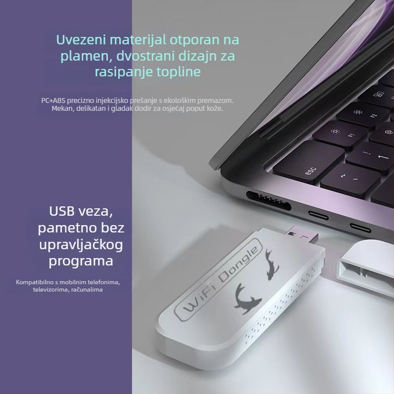 Nova prijenosna WiFi usmjerivač – za mobilnu upotrebu, automobil, dom za studente i najam soba, 2,4/5 GHz, 150 Mbps, 802.11n