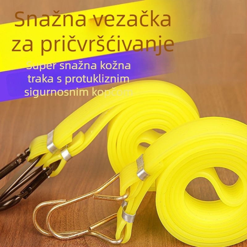 Elastična užad za pričvršćivanje motocikala i električnih bicikala, užad za pričvršćivanje robe i prtljage