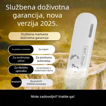 Pametan usmjerivač U818 - 150 Mbps, 2,4 GHz, 802.11b/n, podrška aplikacije, firewall