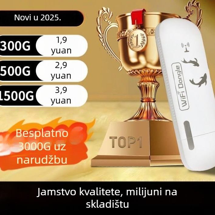 Pametan usmjerivač U818 - 150 Mbps, 2,4 GHz, 802.11b/n, podrška aplikacije, firewall