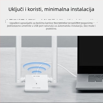 TP-Link USB WiFi 6 adapter AX3000 TL-XDN9000H, 3000 Mbps, 2,4/5 GHz, bez upravljačkih programa