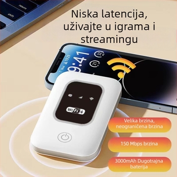 Prijenosni 4G Wi‑Fi hotspot TM20-01, 150Mbps, 802.11n, Wi‑Fi 6 kompatibilan
