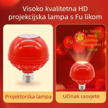 LED žarulja sa sedam boja koja se mijenja za posebne efekte, 220V, plastično kućište, PC sjenilo, napajanje iz utičnice, bez regulatora svjetla
