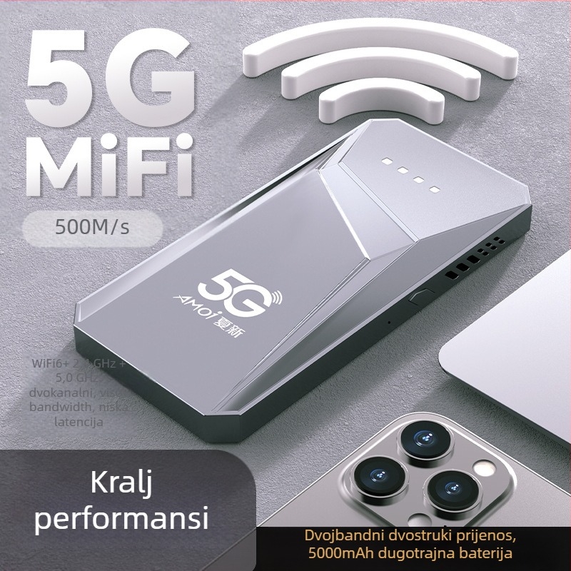 Prijenosni dvopojasni WiFi usmjerivač – 300 Mbps, 802.11n, Android aplikacija podržana, TD-SCDMA
