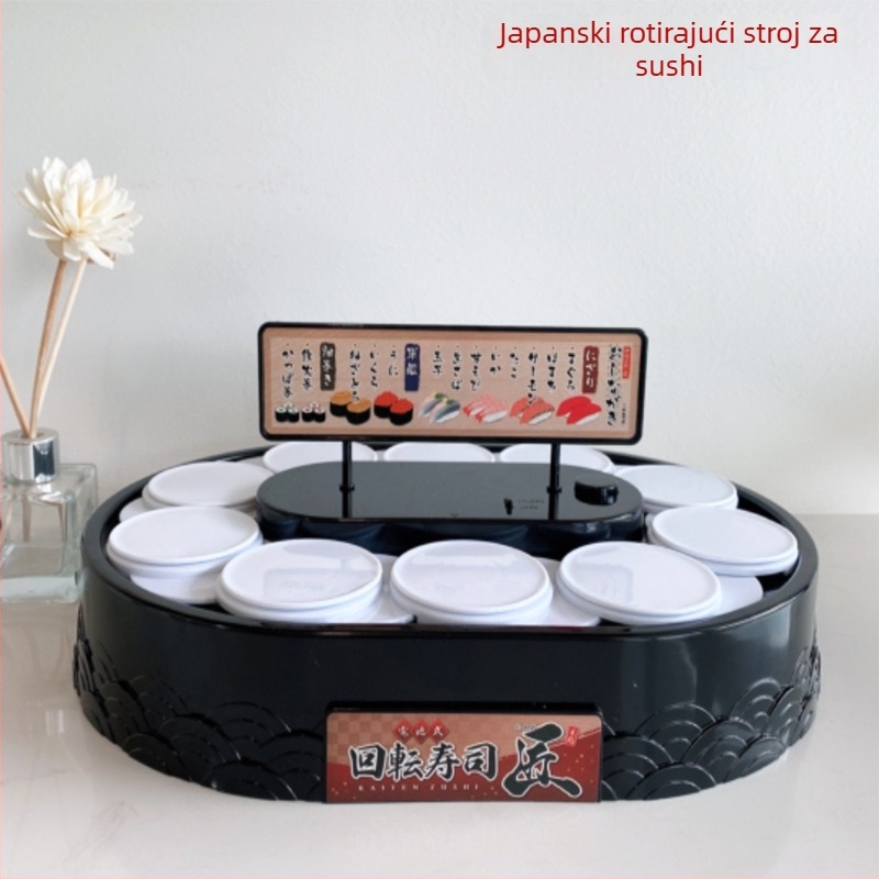 Stalak za torte s rotirajućim karuselom i ljuljačkom, plastični rekvizit za događaje