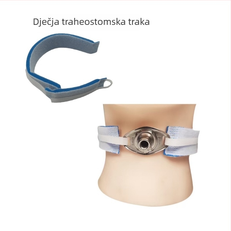 Shuman Trakealni pojas — Velcro najlonski pojas za fiksiranje, industrijska uporaba