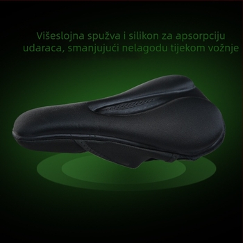 Navlaka za sjedalo planinskog bicikla s memorijskom pjenom, udobnom silikonskom podlogom i apsorpcijom udara
