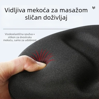KVDI Navlaka za sjedalo bicikla – Lycra tkanina, silikon gel, visokoelastična pjena; prozračna, potpuno pokrivena, kompatibilna s planinskim biciklima