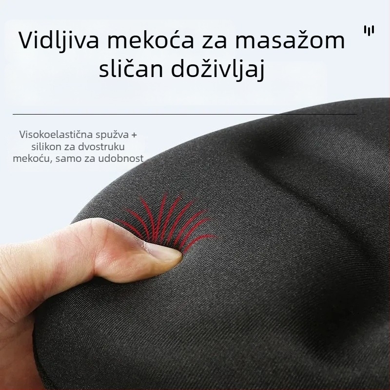KVDI Navlaka za sjedalo bicikla – Lycra tkanina, silikon gel, visokoelastična pjena; prozračna, potpuno pokrivena, kompatibilna s planinskim biciklima