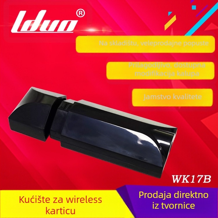 Kućište za bežičnu mrežnu karticu sa SMA sučeljem – ABS materijal, elektroničko kućište
