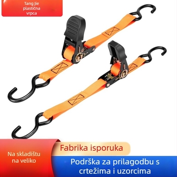 Tang Jie 800 kg morska vezna traka s napinjačem za nosač prtljage – vodootporna traka za pričvršćivanje tereta