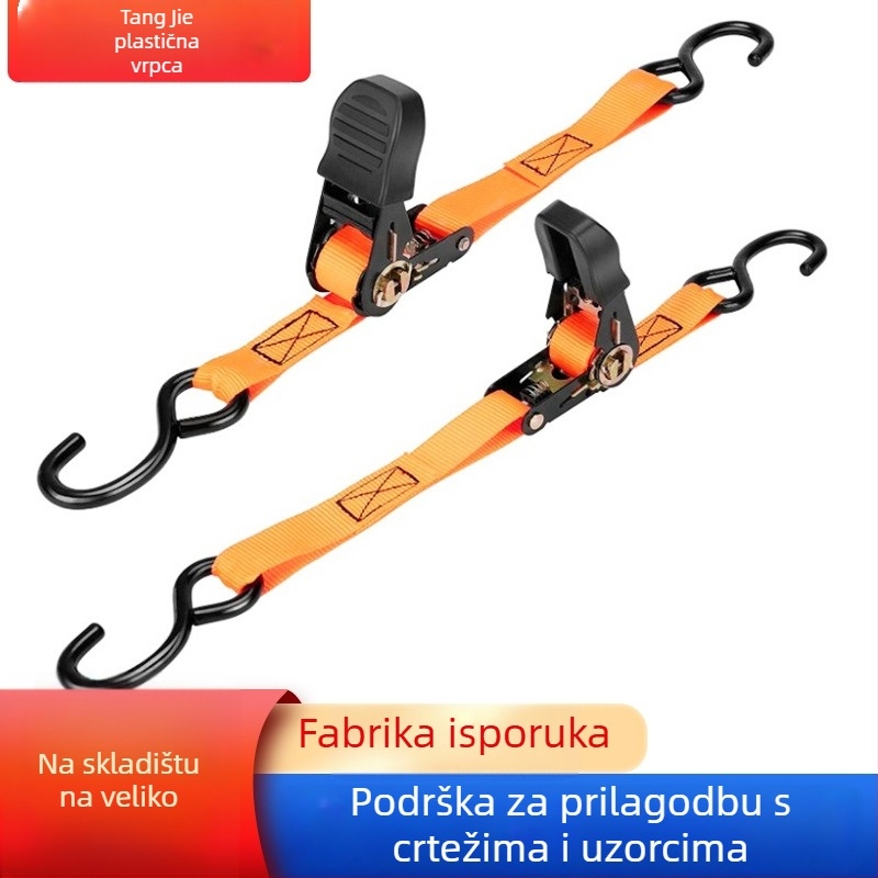 Tang Jie 800 kg morska vezna traka s napinjačem za nosač prtljage – vodootporna traka za pričvršćivanje tereta
