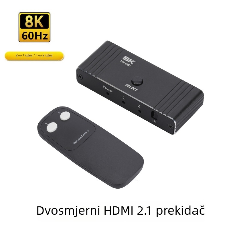 HDMI prekidač/distributer QHQ045, 8K60Hz