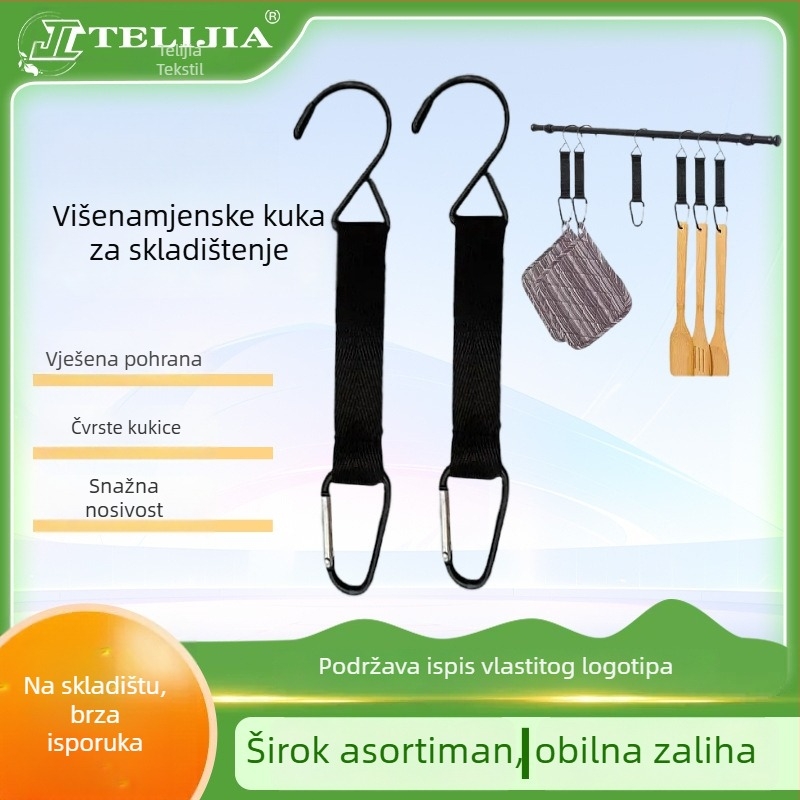 Kuka za vrata, multifunkcionalna s najlonskom/poliester trakom – Telijia Textile