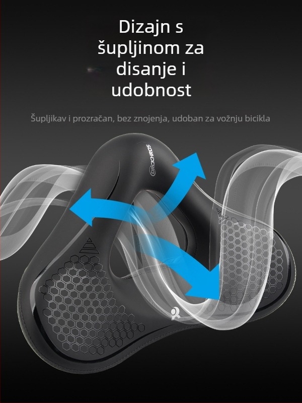 DRCKHROS sjedalo za planinski bicikl, model 6691, materijal: spužva, univerzalna kompatibilnost