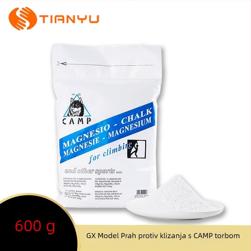 CAMP magnezijev karbonat anti-slip prašak GX 450 g u vrećici, kutije 30 ili 40 vrećica