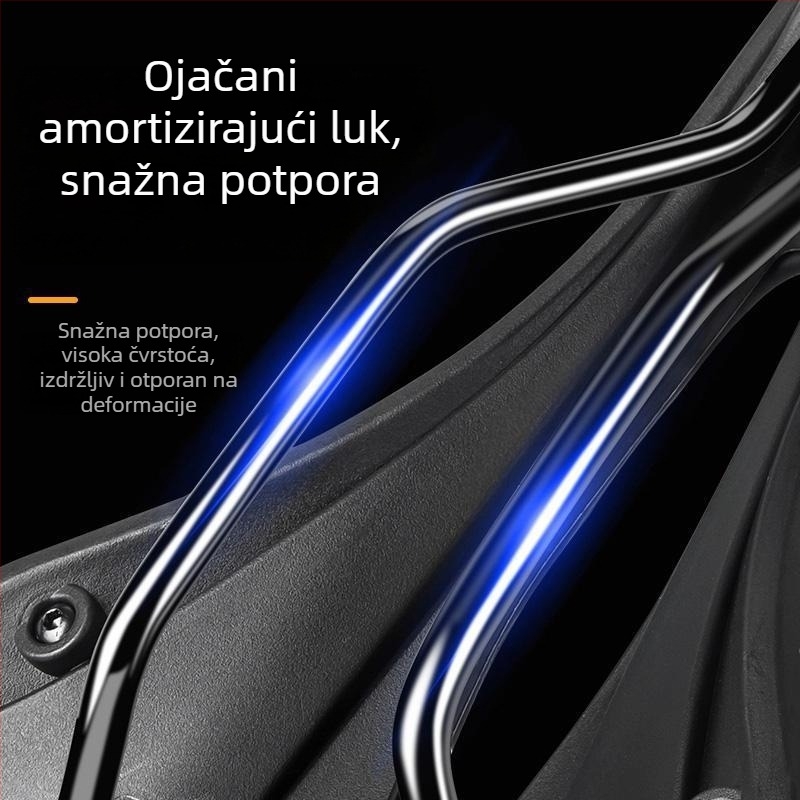 XW sjedalo za bicikl s dvostrukim podešavanjem, pjenasta podloga