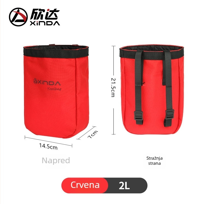 Xinda – Pojasna torba za alat za vanjske aktivnosti: lagana, kompaktna, otporna na habanje, namijenjena planinarenju i speleologiji (Xd-bag27)