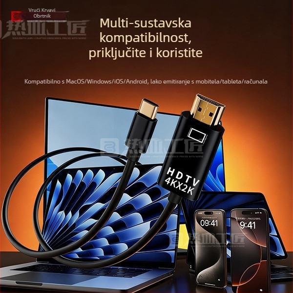 USB-C na HDMI adapter kabel Dx13, 4K, Windows 7, audio kabel