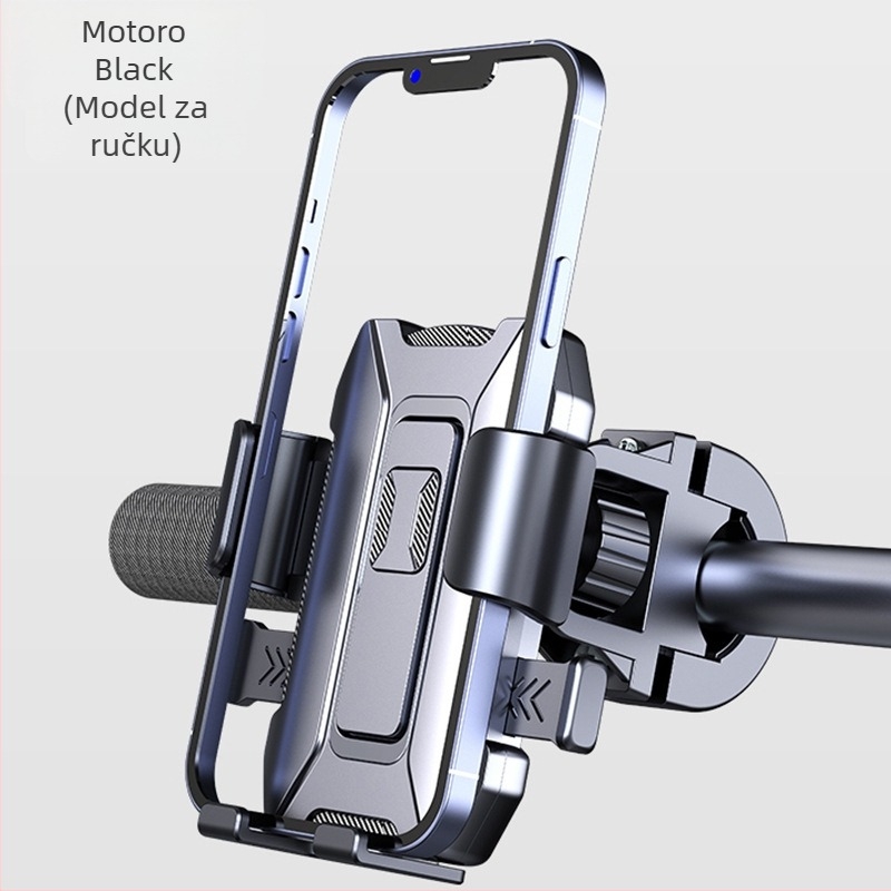 Držač za telefon za električna vozila, motocikle i planinska bicikla | Legura + plastika | Model 108 | Auto nosač za telefon | Podrška prilagodbi