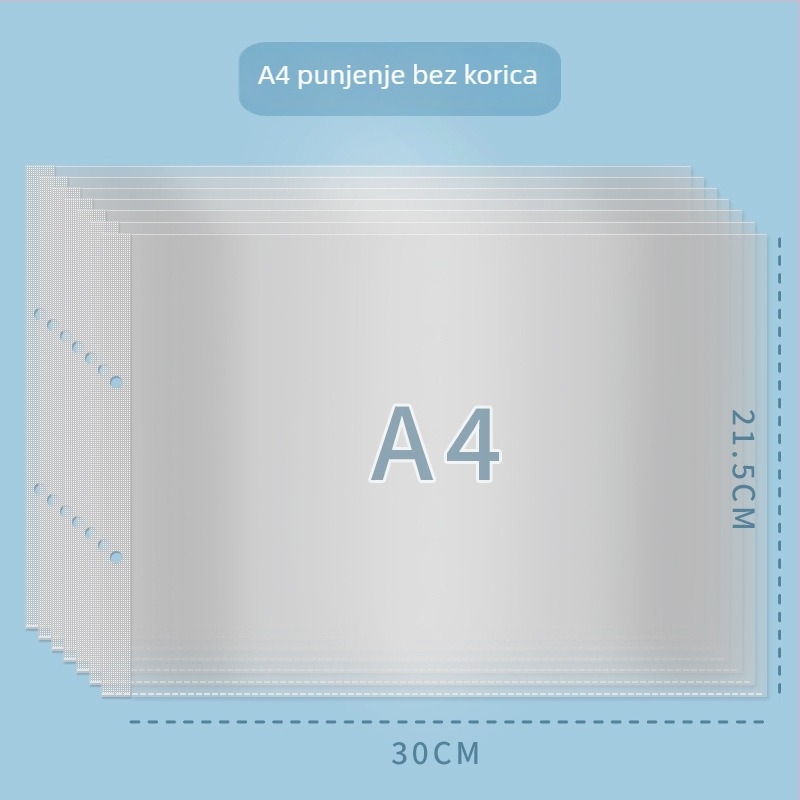 Organizator za trudnoće A5 s preklopnim A4 folderom - plastika, 100 stranica, tisak logotipa, prilagodljivo