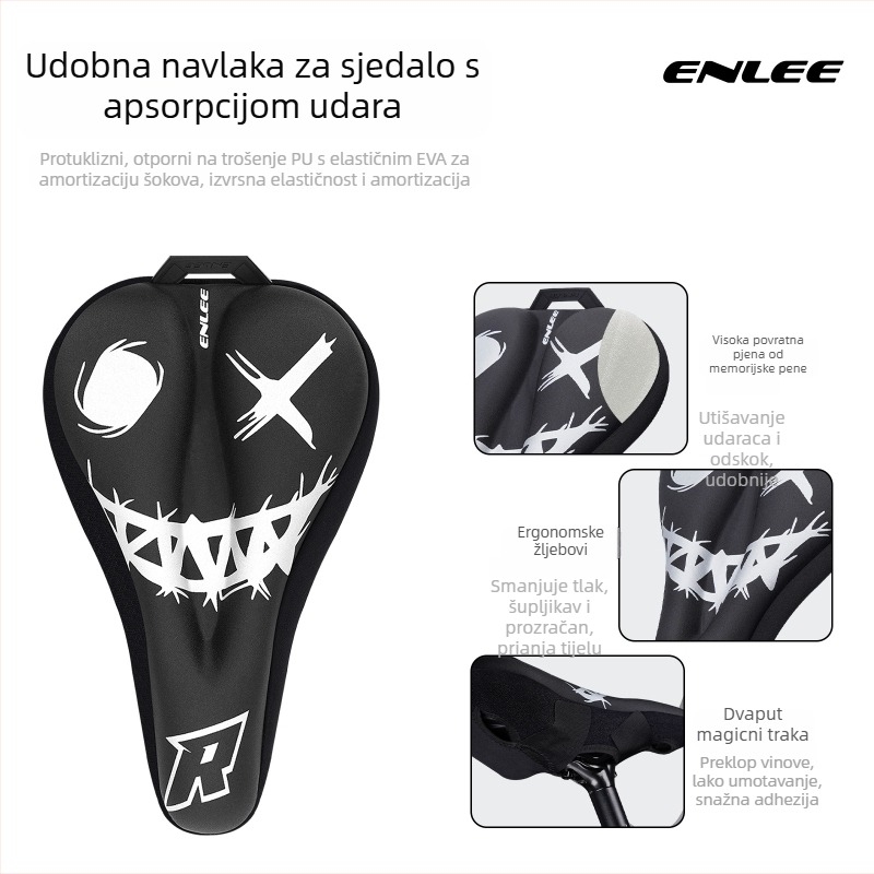 Navlaka za sjedalo bicikla ENLEE En-350, PU materijal, univerzalna za bicikle