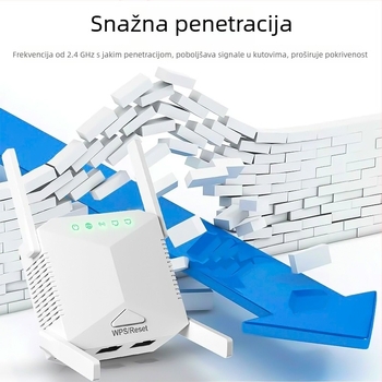 WiFi repetitor HA146 - Dvobandni, domet 1200 m, 802.11ac, Gigabit brzina