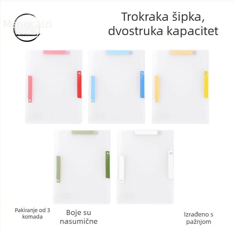 A3 dokument klip, plastika, jednoklip dizajn, stisak 1