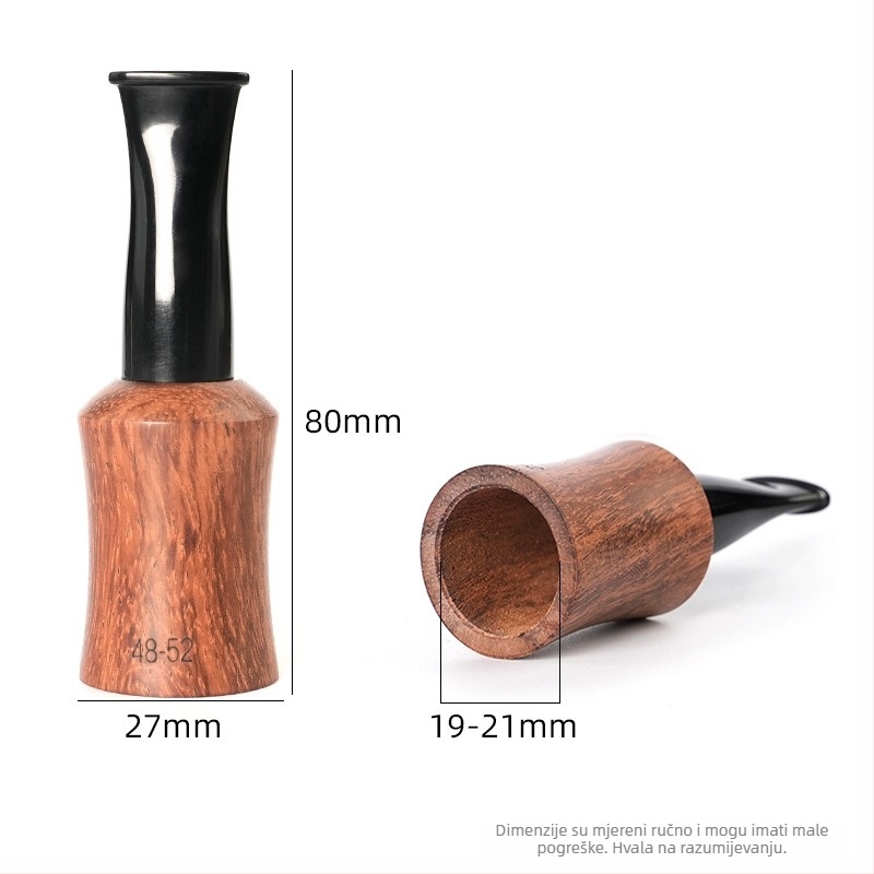 OLD FOX Usni dio za cigare iz Rosewood-Acrylic — prilagodljiv, uz priručnik, jednostavan stil