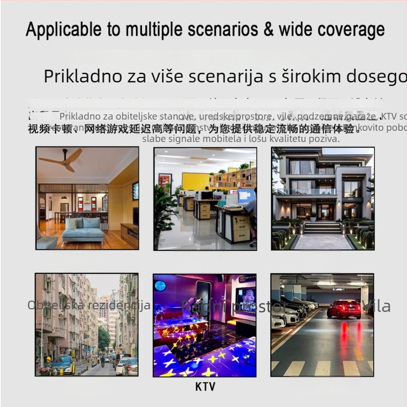 LTE B20 Mobilni pojačivač signala SS70-L-B20, 800 MHz, FDD, pokriće 200 m², 5 godina održavanja