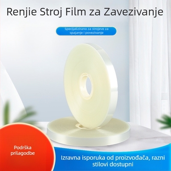 OPP traka bez ljepila za automatske strojeve za pakiranje, prozirna filmska traka za vezivanje, debljina 12, nosivost na raztezanje 200 kg, promjer role 158 mm, unutarnji promjer 40/50 mm, težina 0.25 kg