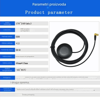 Auto FM antena New Hongyu, visok dobitak signala
