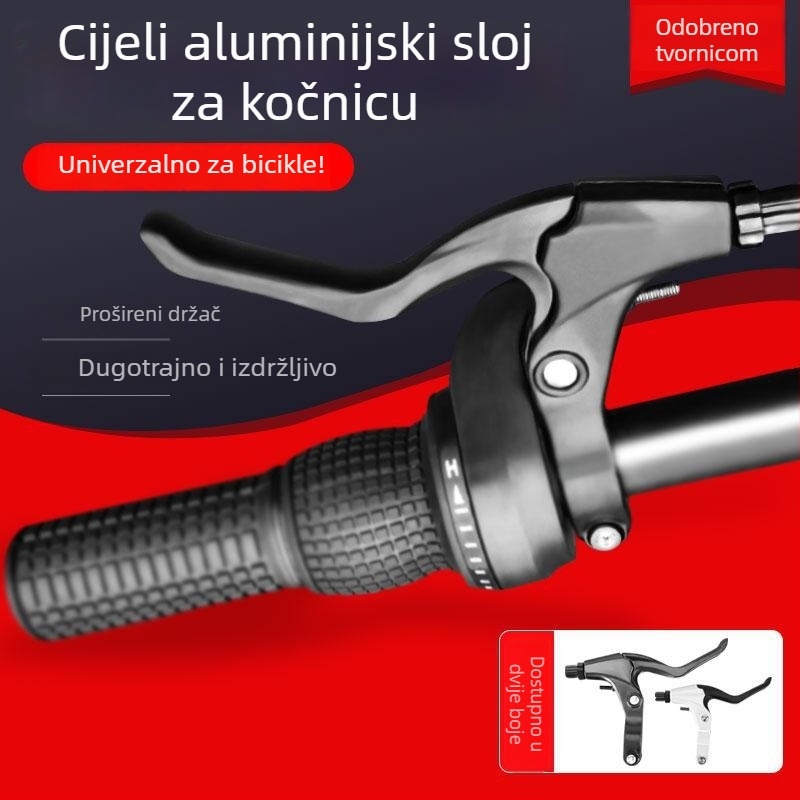 Ručka kočnice za bicikl – aluminijska legura, mehaničko kočenje, univerzalna kompatibilnost za planinske i dječje bicikle, marka Senowoiry/Ji Rui