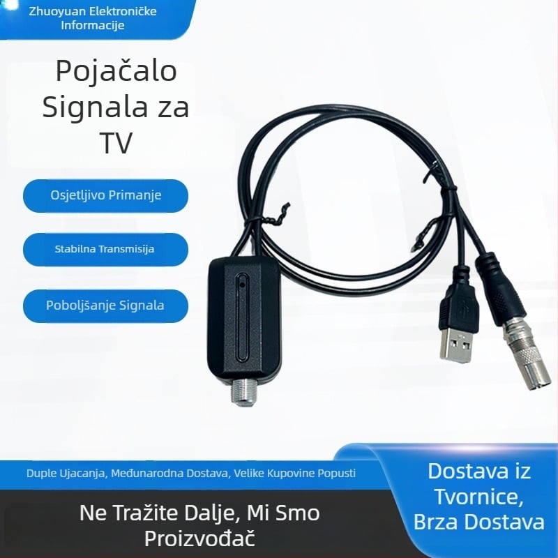Pojačivač signala TV antene Zhuoyuan Electronics ZY-FD, prekogranični izvor izvoza