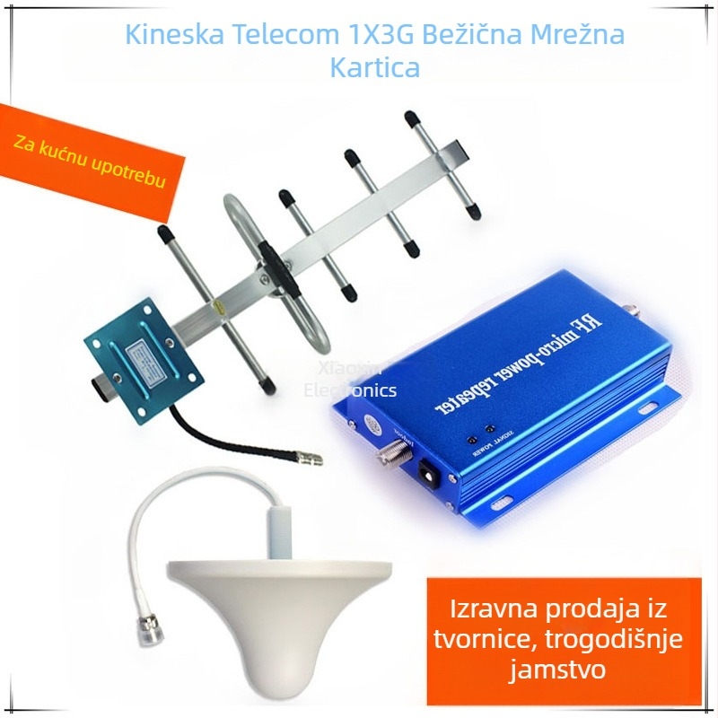 Telekom mobilni pojačivač signala CDMA850, 3G, frekvencijski raspon 824-849/869-894 MHz, pokrivenost 100-300 m², Wi‑Fi 802.11n