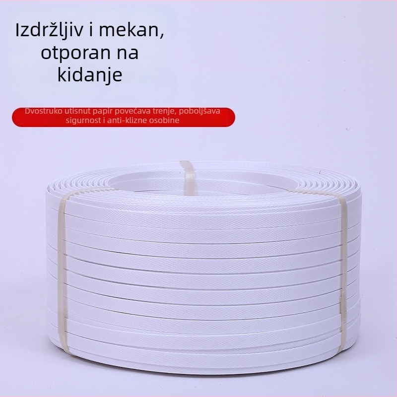 Ručna traka za pakiranje – debljina 1,5 mm; nosivost 20 kg; tip: ručna traka