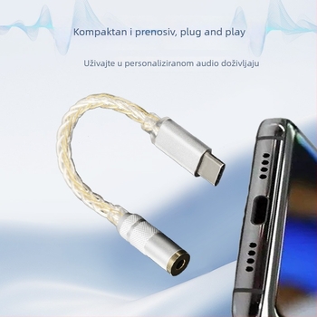 3,5 mm adapter kabel za mobilne telefone – univerzalna kompatibilnost, punjenje, prijenos podataka i audio/video izlaz