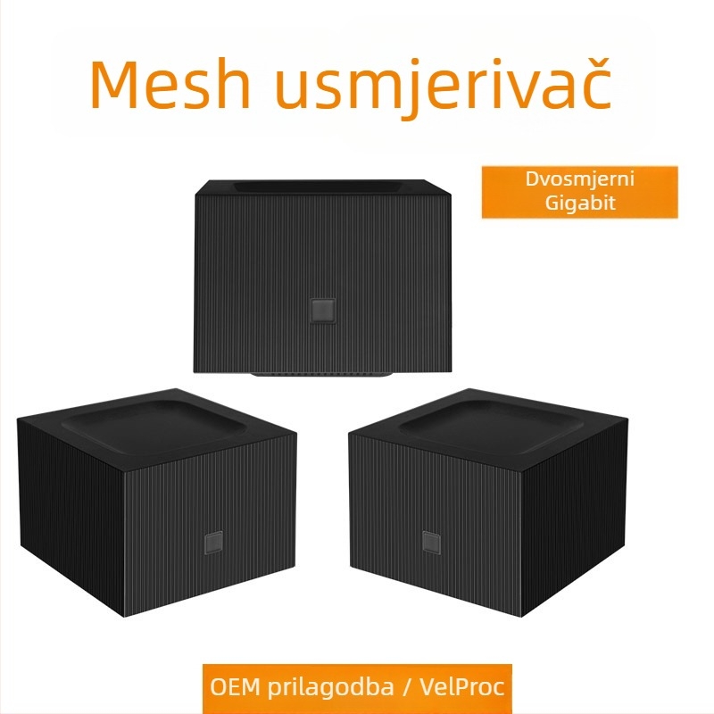 Mesh-kompatibilan dvopojasni bežični usmjerivač gigabitne brzine - OEM proizvodnja, Model Wd-me5