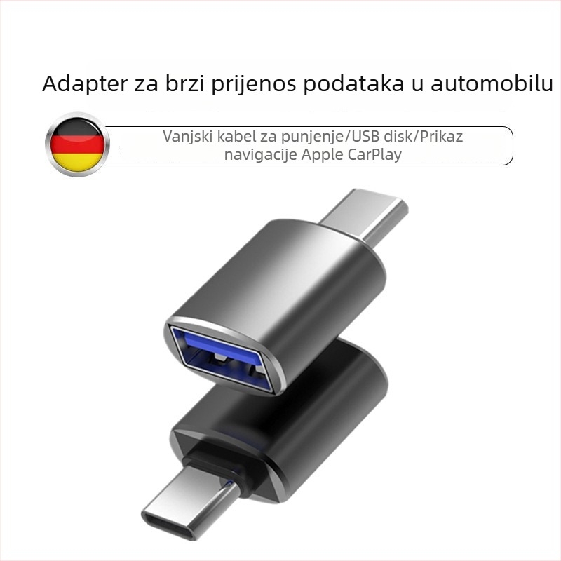Mercedes-Benz automobil Type-C na USB 3.0 OTG pretvarač — TPC 3.0, OTG922, Type-C kompatibilan