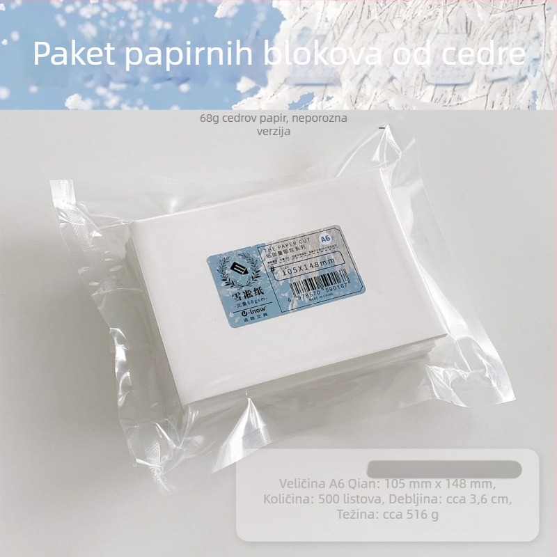 Paper Brick papir za pisanje, 68 g, model M5A7A6, Loose-Leaf, Ponovno napunjivo