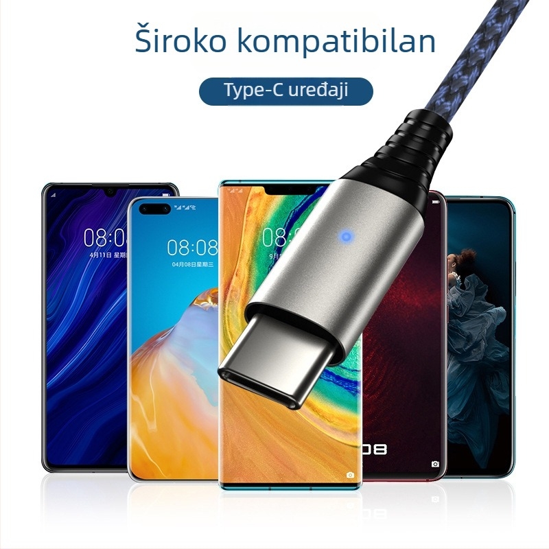 Type-C na 3,5 mm digitalni audio adapter kabel za Huawei, Xiaomi i OPPO uređaje