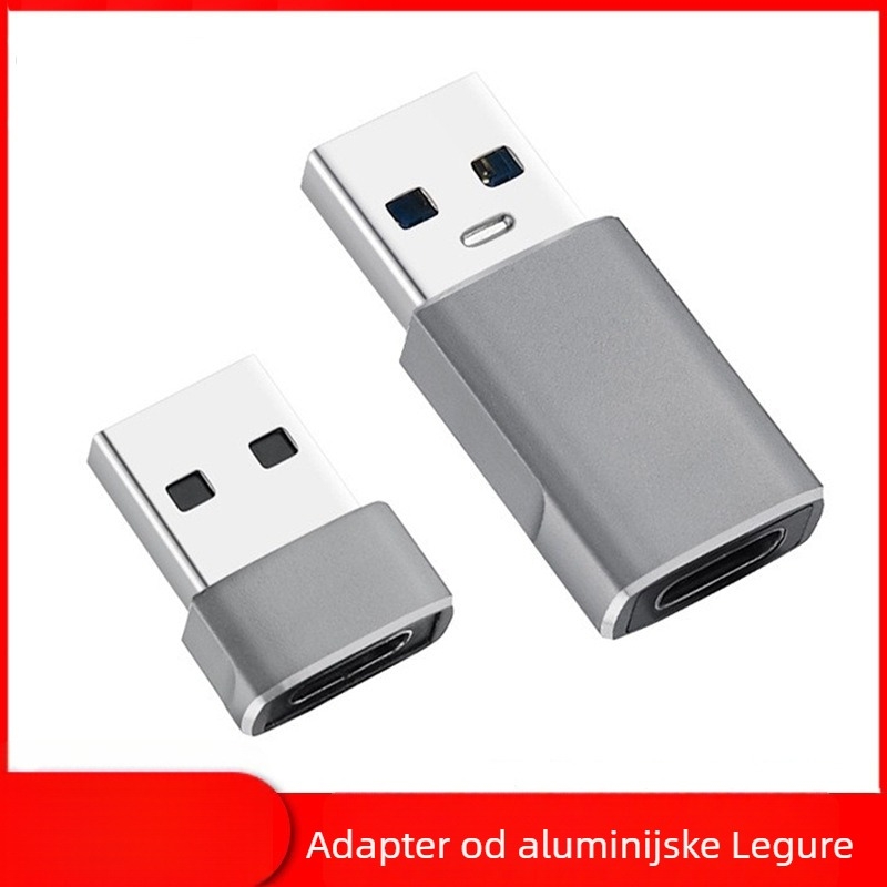 Type-C na USB 2.0/3.0 OTG adapter, univerzalna kompatibilnost, USB-A podrška, licencirano privatno označavanje