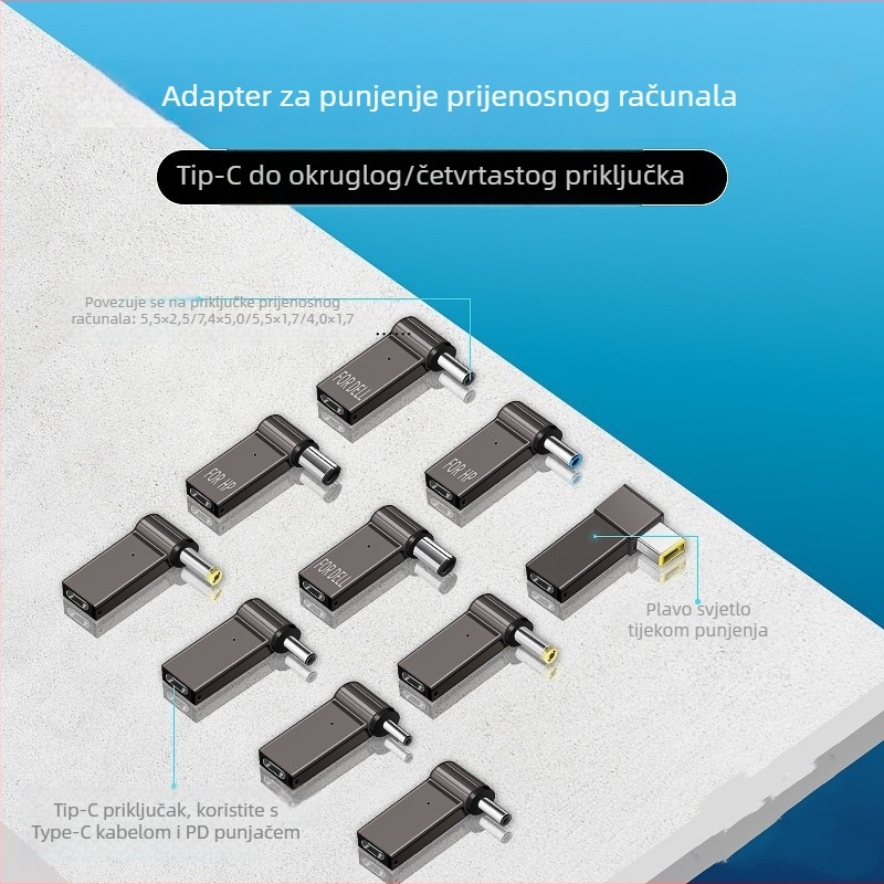 Emmons x252 Type-C na DC punjač za notebook PD100W