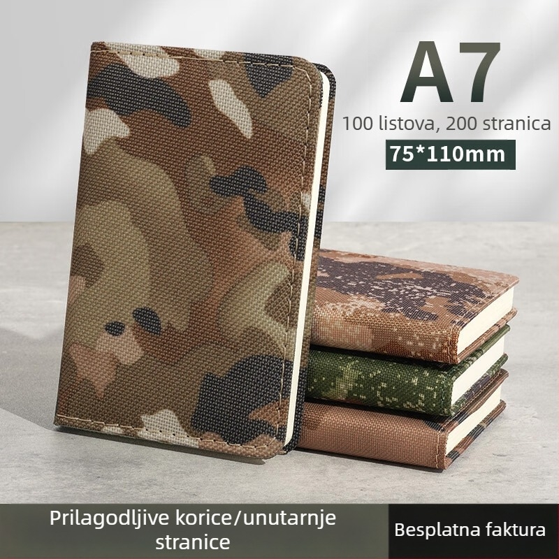 Victory bilježnica, korica od platna, Dowling papir 80 g/m², 100–200 stranica, uredski stil